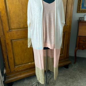 NWT made in Italy Suzy D London Knit Duster